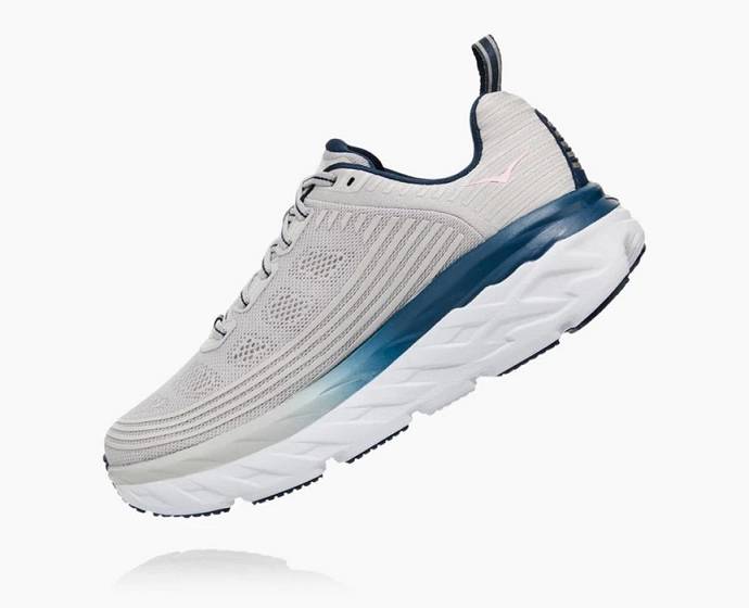 Tenis Para Caminar Hoka Bondi 6 Mujer Blancos | Mexico-2386019