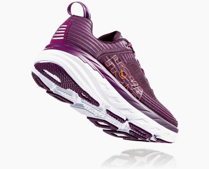 Tenis Para Caminar Hoka Bondi 6 Mujer Morados | Mexico-0537649