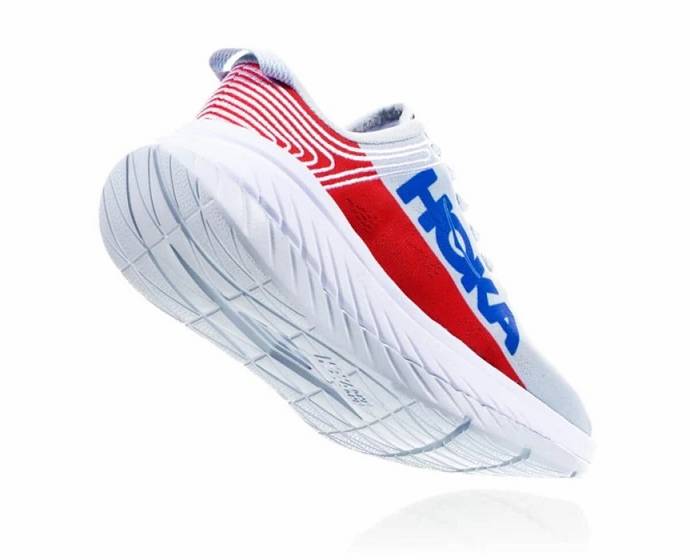 Tenis Para Caminar Hoka Carbon X Hombre Azules | Mexico-6342950