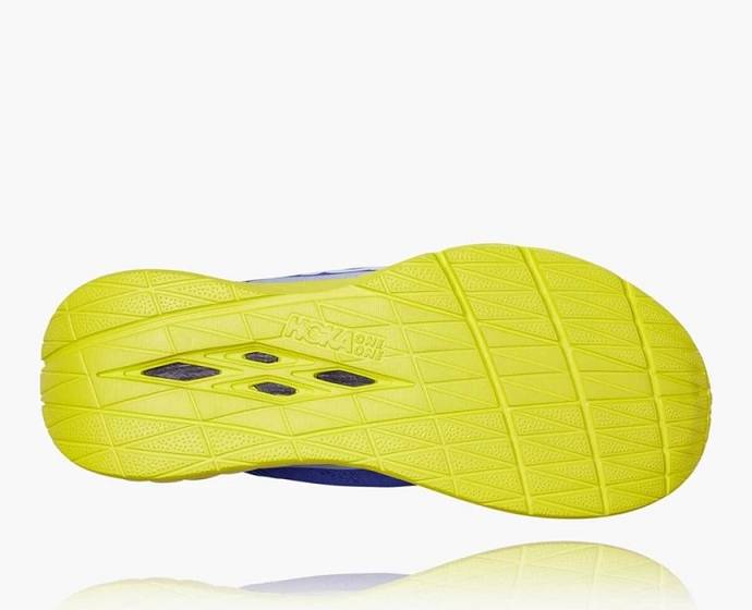 Tenis Para Caminar Hoka Carbon X Hombre Azules Verdes | Mexico-9485062