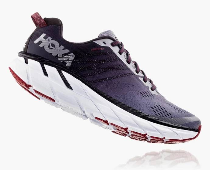 Tenis Para Caminar Hoka Clifton 6 Hombre Morados | Mexico-7089236