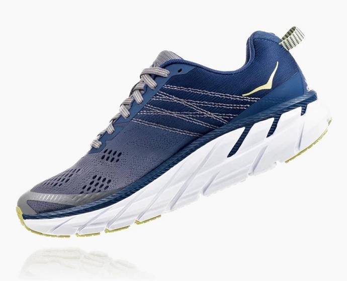 Tenis Para Caminar Hoka Clifton 6 Mujer Azules | Mexico-1290734