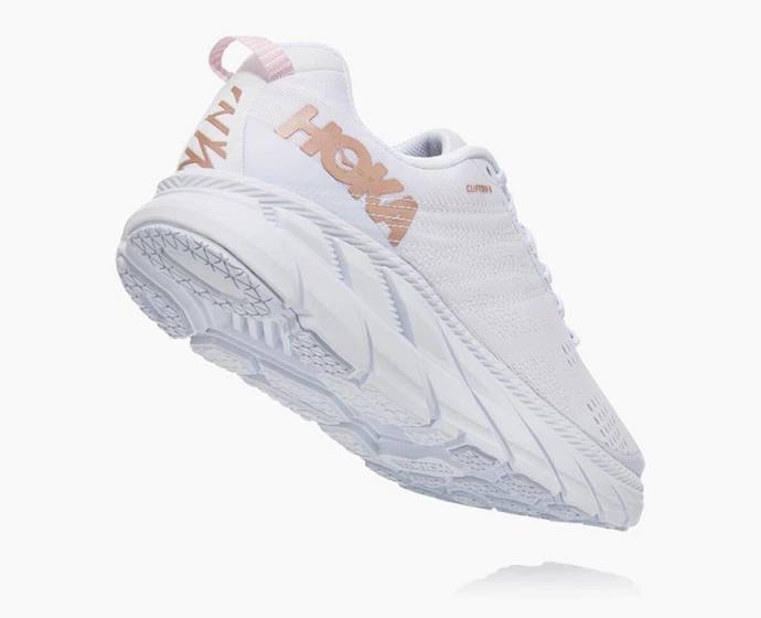 Tenis Para Caminar Hoka Clifton 6 Mujer Blancos | Mexico-8641530