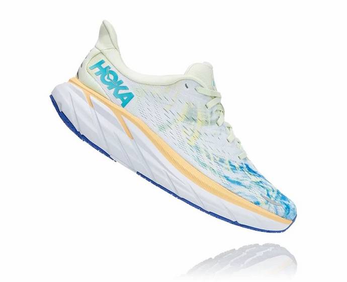 Tenis Para Caminar Hoka Clifton 8 Hombre Grises | Mexico-1874920