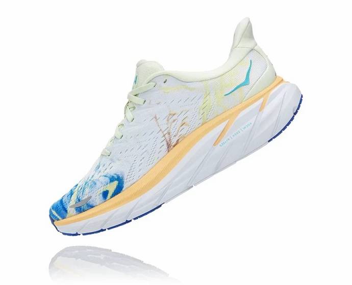 Tenis Para Caminar Hoka Clifton 8 Hombre Grises | Mexico-1874920