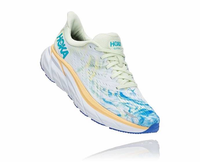 Tenis Para Caminar Hoka Clifton 8 Hombre Grises | Mexico-1874920