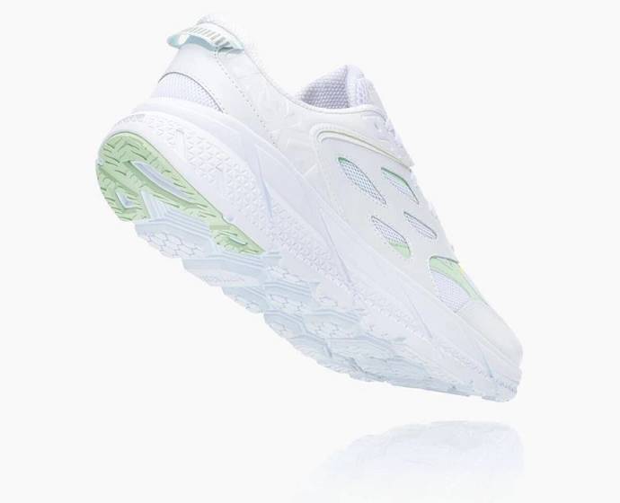 Tenis Para Caminar Hoka Clifton L Hombre Blancos | Mexico-6370182