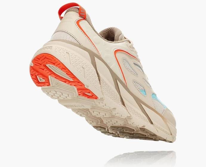 Tenis Para Caminar Hoka Clifton Mujer Almond | Mexico-5382917