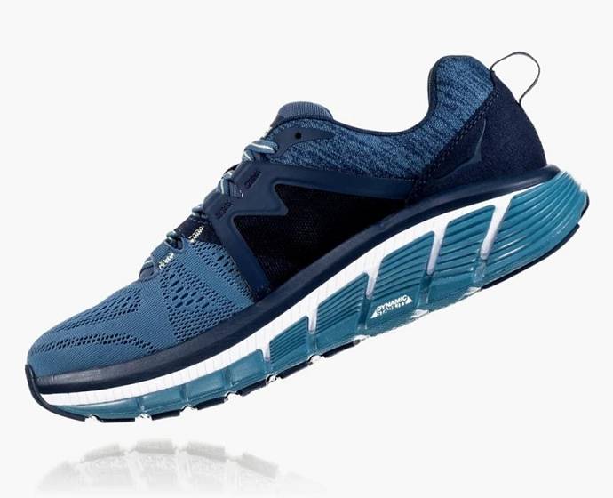 Tenis Para Caminar Hoka Gaviota 2 Hombre Azul Marino | Mexico-0348975