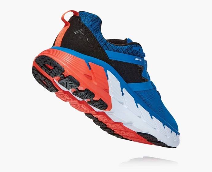 Tenis Para Caminar Hoka Gaviota 2 Hombre Azules | Mexico-8753216