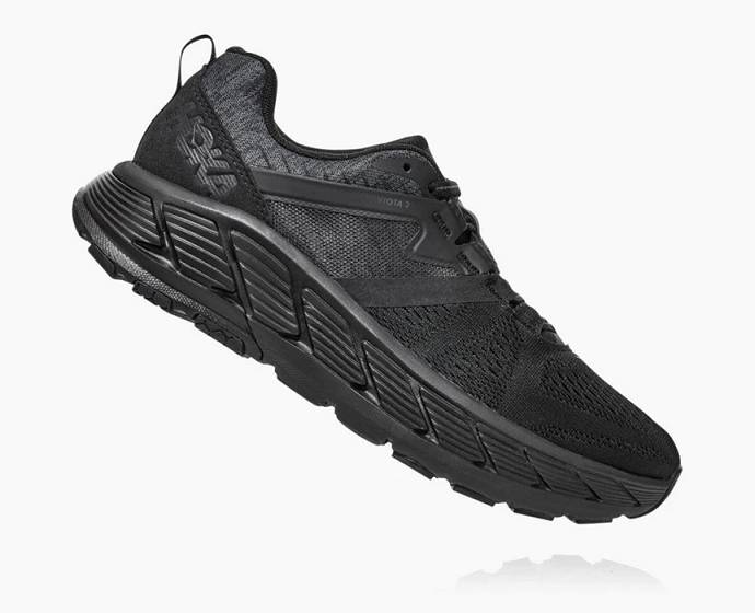 Tenis Para Caminar Hoka Gaviota 2 Mujer Negros | Mexico-3417806