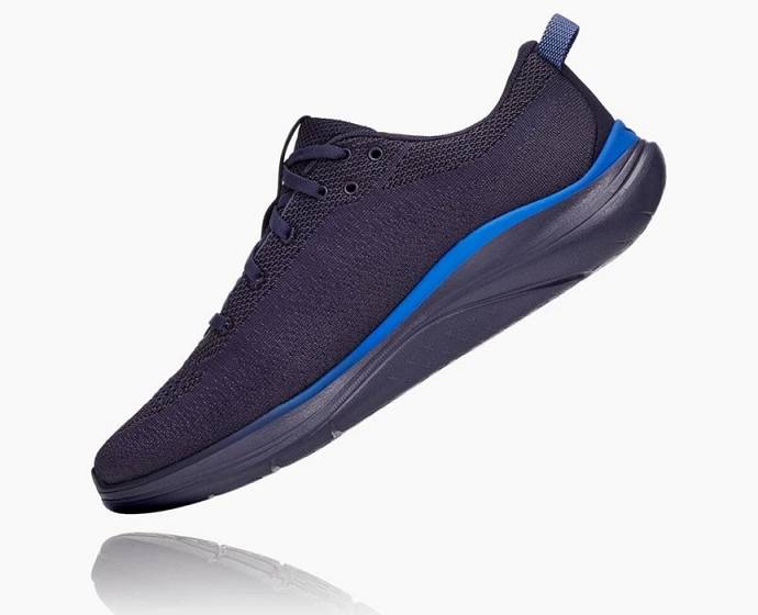 Tenis Para Caminar Hoka Hupana Flow Hombre Azul Marino | Mexico-9172058