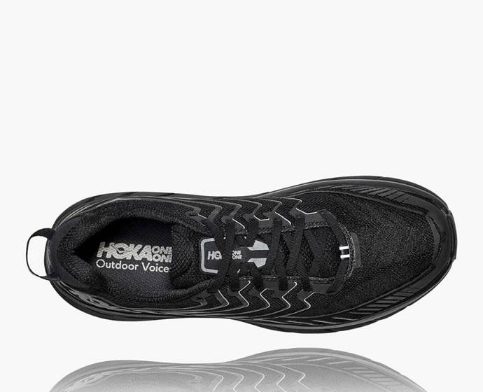 Tenis Para Caminar Hoka OV Clifton Hombre Negros | Mexico-3698045