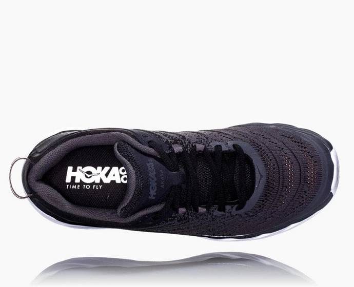 Tenis Para Correr En Carretera Hoka Akasa Anchos Mujer Negros | Mexico-3982561