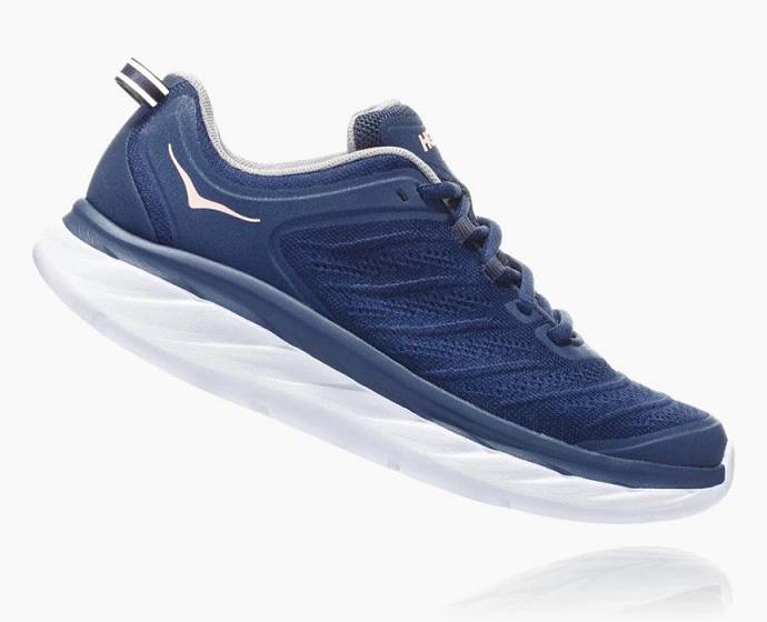 Tenis Para Correr En Carretera Hoka Akasa Mujer Azul Marino | Mexico-7032695