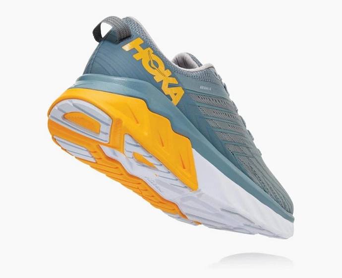 Tenis Para Correr En Carretera Hoka Arahi 4 Anchos Hombre Azules Claro | Mexico-3059418