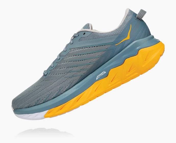 Tenis Para Correr En Carretera Hoka Arahi 4 Anchos Hombre Azules Claro | Mexico-3059418