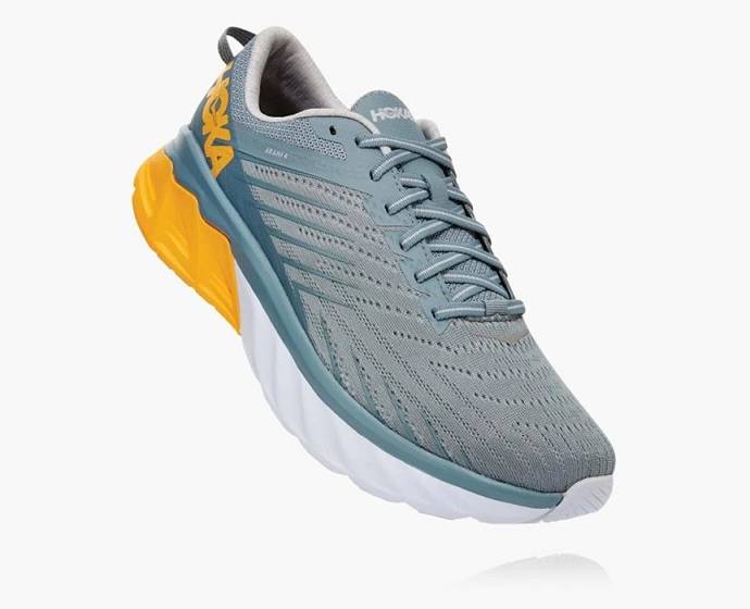 Tenis Para Correr En Carretera Hoka Arahi 4 Anchos Hombre Azules Claro | Mexico-3059418