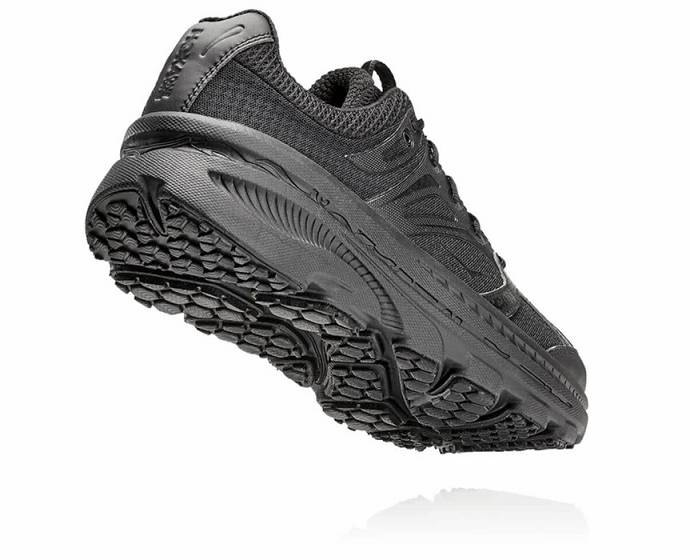 Tenis Para Correr En Carretera Hoka Bondi B Hombre Negros | Mexico-1698572