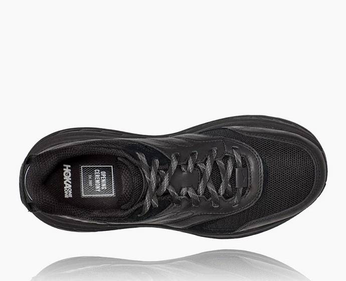 Tenis Para Correr En Carretera Hoka Bondi Hombre Negros | Mexico-2157346