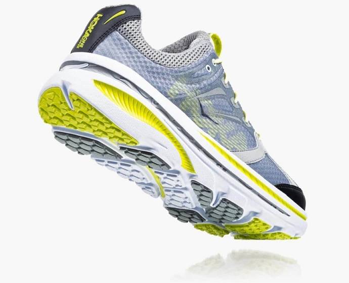 Tenis Para Correr En Carretera Hoka Bondi B Hombre Grises | Mexico-7180564