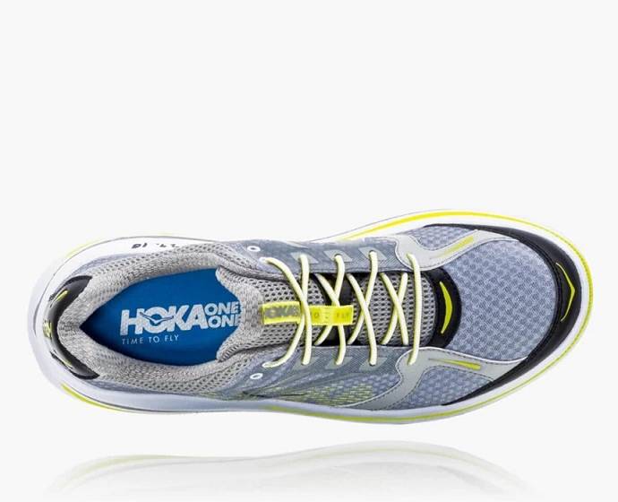 Tenis Para Correr En Carretera Hoka Bondi B Hombre Grises | Mexico-7180564