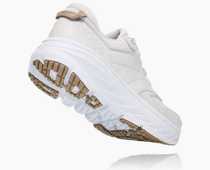 Tenis Para Correr En Carretera Hoka Bondi Hombre Blancos | Mexico-7930526