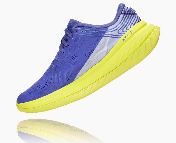 Tenis Para Correr En Carretera Hoka Carbon X Mujer Morados | Mexico-8605179