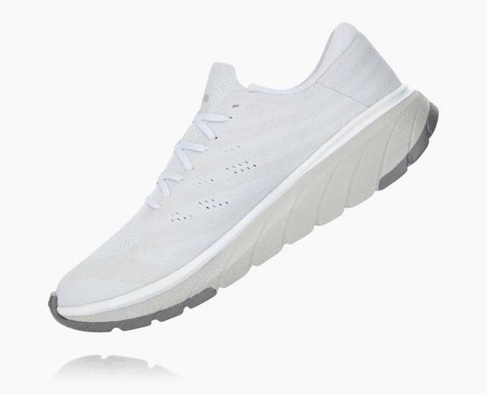 Tenis Para Correr En Carretera Hoka Cavu 3 Hombre Blancos | Mexico-0758391