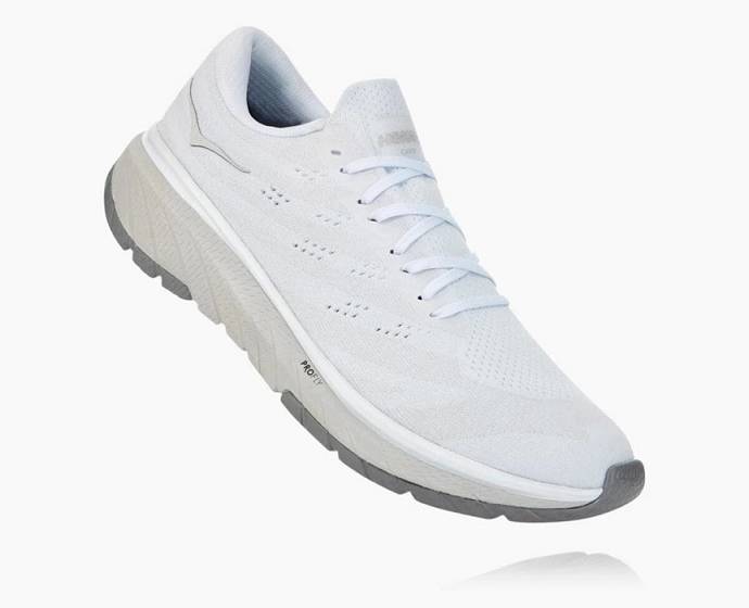 Tenis Para Correr En Carretera Hoka Cavu 3 Hombre Blancos | Mexico-0758391