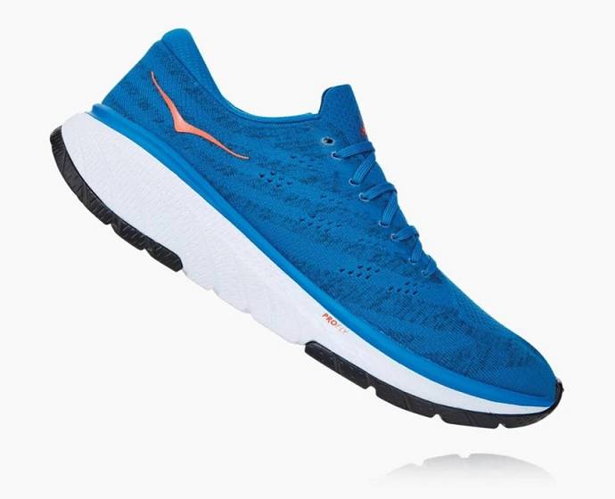 Tenis Para Correr En Carretera Hoka Cavu 3 Hombre Azules | Mexico-2051367