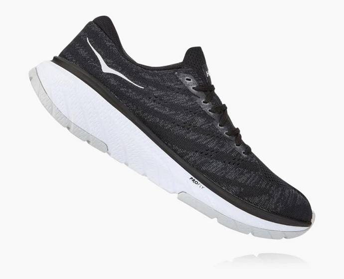 Tenis Para Correr En Carretera Hoka Cavu 3 Hombre Negros | Mexico-4197825