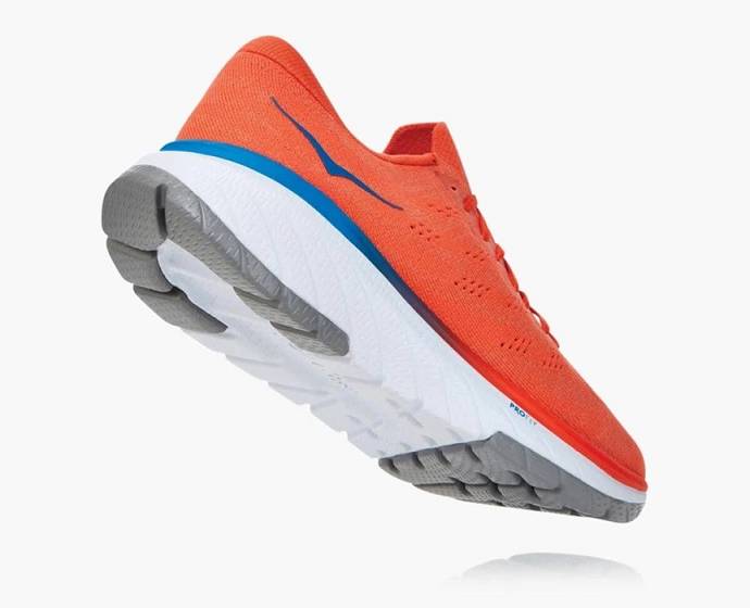 Tenis Para Correr En Carretera Hoka Cavu 3 Hombre Naranjas | Mexico-9376204