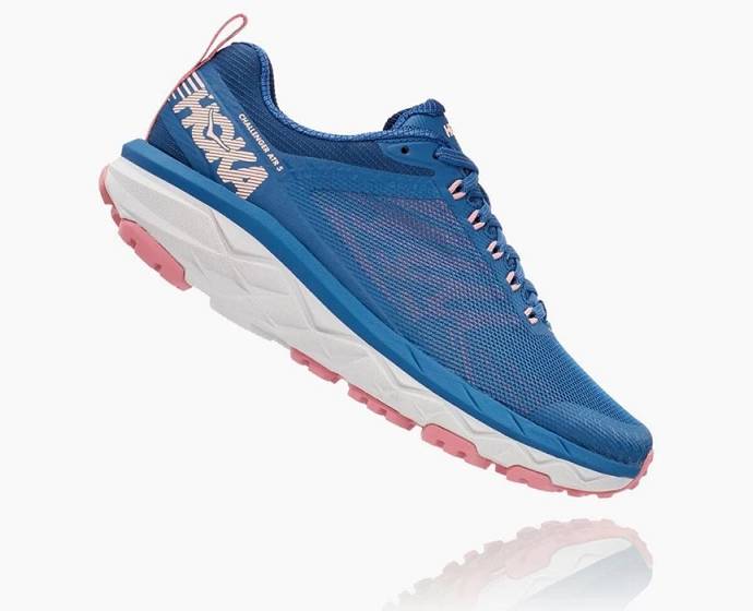 Tenis Para Correr En Carretera Hoka Challenger ATR 5 Mujer Azules Oscuro | Mexico-3920618