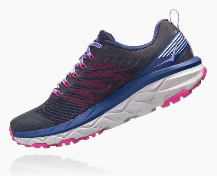 Tenis Para Correr En Carretera Hoka Challenger ATR 5 Mujer Negros Morados | Mexico-4028137