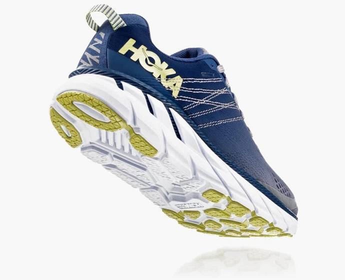 Tenis Para Correr En Carretera Hoka Clifton 6 Anchos Mujer Azules | Mexico-1509726