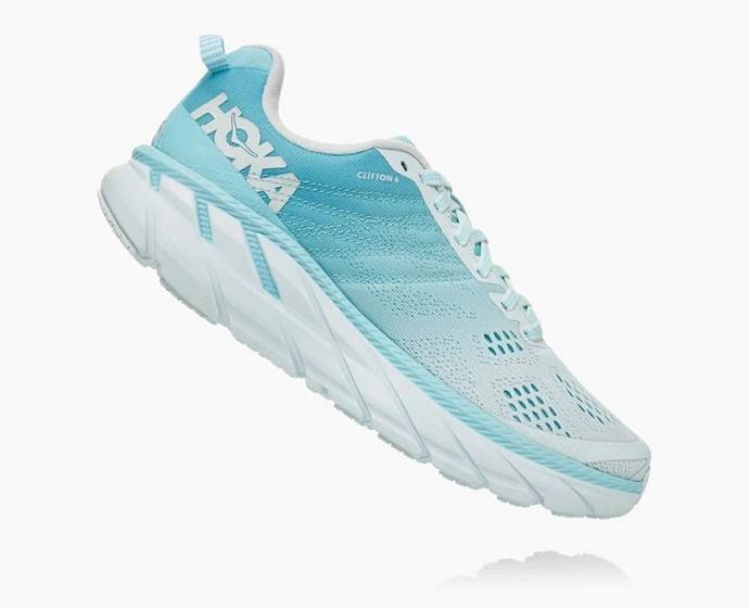 Tenis Para Correr En Carretera Hoka Clifton 6 Anchos Mujer Kaki | Mexico-1609325