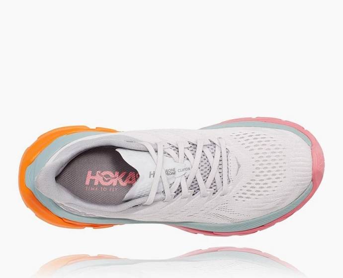 Tenis Para Correr En Carretera Hoka Clifton Edge Mujer Blancos | Mexico-4531927