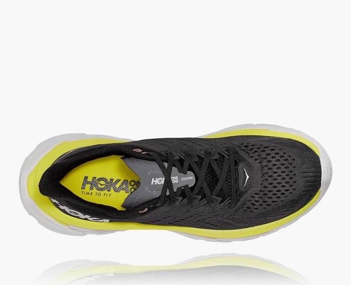 Tenis Para Correr En Carretera Hoka Clifton Edge Hombre Negros | Mexico-4639705