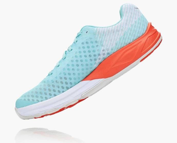 Tenis Para Correr En Carretera Hoka EVO Carbon Rocket Hombre Azules | Mexico-0539726