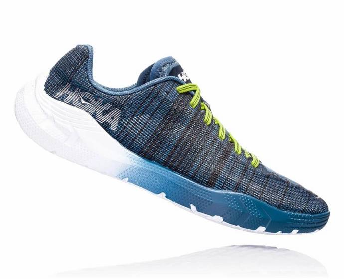 Tenis Para Correr En Carretera Hoka EVO Rehi Mujer Azules | Mexico-1284309