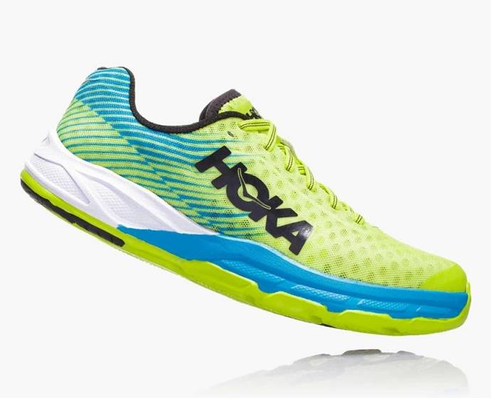 Tenis Para Correr En Carretera Hoka EVO Carbon Rocket Mujer Amarillos | Mexico-2950634