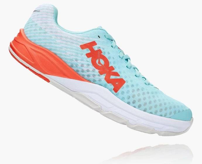 Tenis Para Correr En Carretera Hoka EVO Carbon Rocket Mujer Azules | Mexico-4307261