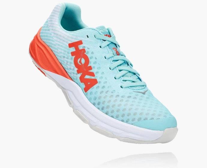 Tenis Para Correr En Carretera Hoka EVO Carbon Rocket Mujer Azules | Mexico-4307261