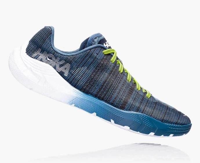 Tenis Para Correr En Carretera Hoka EVO Rehi Hombre Azules | Mexico-8340651