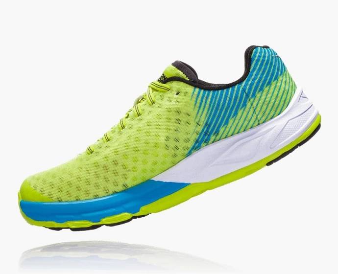 Tenis Para Correr En Carretera Hoka EVO Carbon Rocket Hombre Amarillos | Mexico-9825764