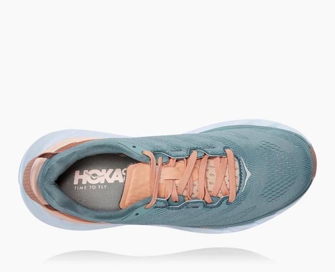 Tenis Para Correr En Carretera Hoka Elevon 2 Mujer Azules Claro | Mexico-0564298