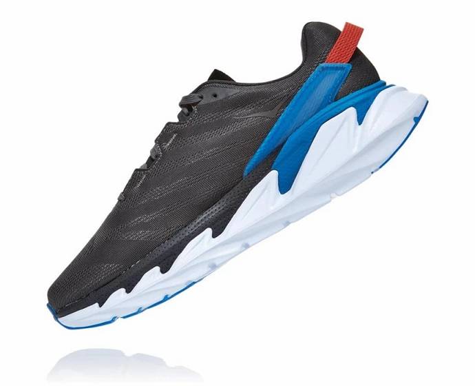 Tenis Para Correr En Carretera Hoka Elevon 2 Hombre Negros Azules | Mexico-2710356