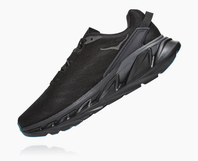 Tenis Para Correr En Carretera Hoka Elevon 2 Hombre Negros | Mexico-4316759