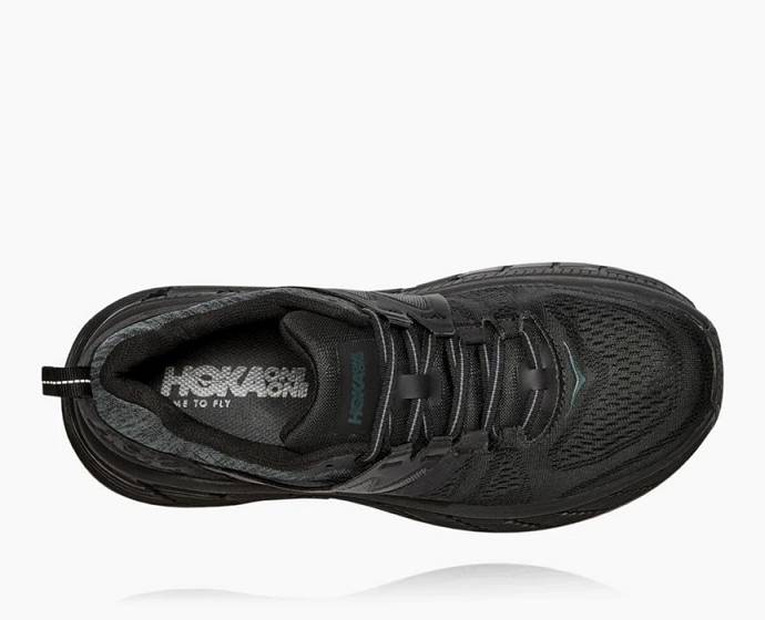 Tenis Para Correr En Carretera Hoka Gaviota 2 Hombre Negros | Mexico-0948267